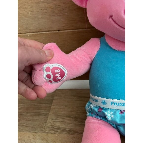 EUC Build-A-Bear Trolls Plush Doll Poppy With Colorful Outfit & Wild Hair - Picture 6 of 8